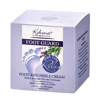 Kokona Foot Guard Relax Успокояващ крем за крака и пети х50 мл