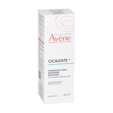 Avene Cicalfate+ Възстановяваща хидратираща емулсия за след хирургическа намеса и след татуировка x40 мл