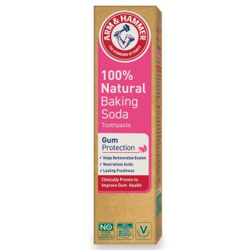 Arm & Hammer 100% Natural Baking Soda Gum Protection Паста за зъби за защита венците x75 мл
