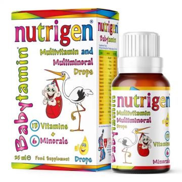 Babytamin Мултивитамини добавка за бебета х25 мл Nutrigen