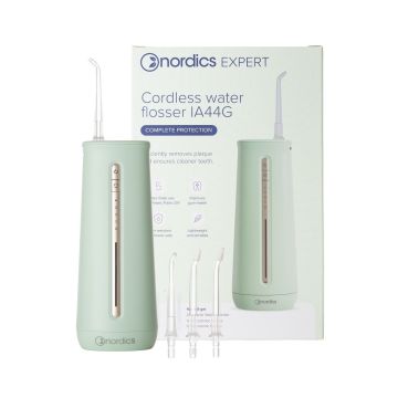 Nordics Expert Безжичен зъбен душ IA44G, зелен