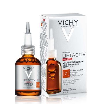 Vichy Liftactiv Supreme Озаряващ серум за лице с 15% Витамин С x20 мл