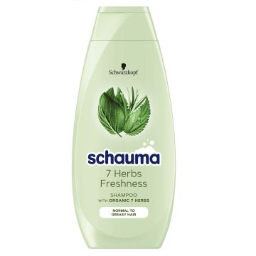 Schauma 7 Herbs Шампоан с екстракти от 7 билки за нормална към мазна коса x400 мл