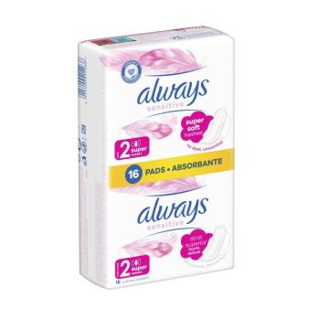 Always Sensitive Super Дамски превръзки  х2*8 броя