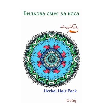 Henna Fox Билкова смес за коса х100 грама