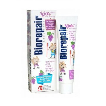 Biorepair Kids Паста за зъби за деца 0-6 години с екстракт от грозде х50 мл