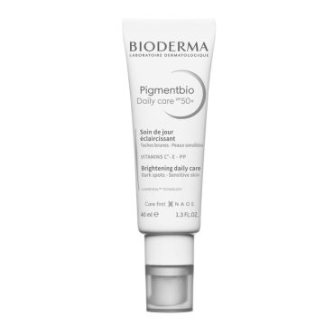Bioderma Pigmentbio Изсветляващ дневен крем за лице против пигментации SPF50+ х40 мл