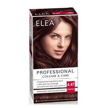 Elea Professional Боя за коса, цвят 4,47 Chestnut