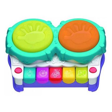 Playgro Музикална играчка 2в1 Пиано за деца над 12 месеца - 0709