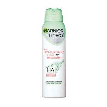 Garnier Mineral Hyaluronic Care 72h Део спрей против изпотяване x150 мл
