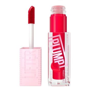 Maybelline Lifter Plump Гланц за устни, 004 Red Flag