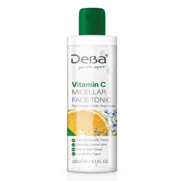 DeBa Vitamin C Мицеларен тоник за лице x200 мл