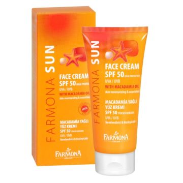 Farmona Sun Слънцезащитен крем за лице с висока защита SPF50 за нормална и чувствителна кожа x50 мл