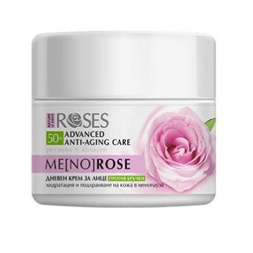 Nature of Agiva Roses ME(NO) Rose Крем за лице и деколте против бръчки 50+ x50 мл