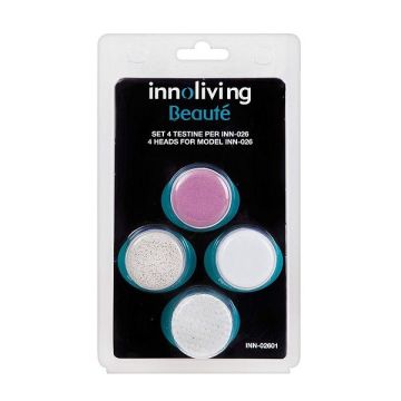 Innoliving резервни приставки за комплект за разкрасяване INN - 026 x4 броя - 02601