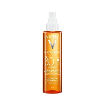 Vichy Capital Soleil Cell Protect Защитно масло за лице, тяло и краищата на косата SPF30 x200 мл