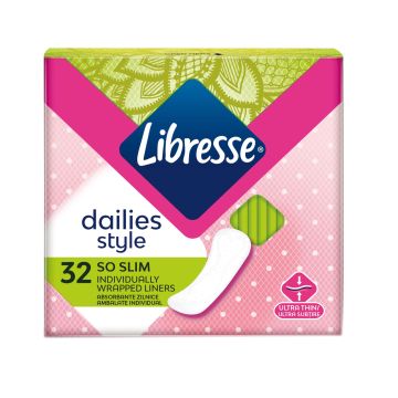 Libresse Daily Fresh So Slim Ежедневни дамски превръзки х32 броя
