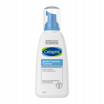 Cetaphil Нежна измивна пяна за лице за нормална, суха и комбинирана кожа x236 мл
