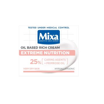 Mixa Интензивен подхранващ крем за лице за суха и чувствителна кожа x50 мл