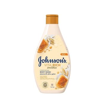 Johnson's Vita-Rich Душ гел за тяло с йогурт, овес и мед х400 мл
