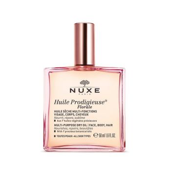 Nuxe Prodigieuse Мултифункционално сухо масло с флорален аромат за лице, тяло и коса x50 мл
