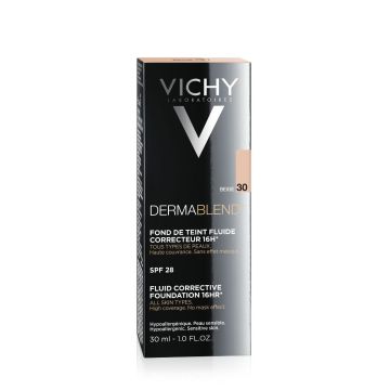 Vichy Dermablend Коригиращ фон дьо тен флуид 30 Бежов x30мл