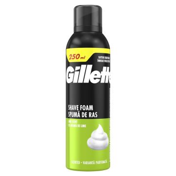 Gillette Lemon Lime Пяна за бръснене с лимон х250 мл