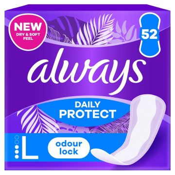 Always Daily Protect Ежедневни дамски превръзки х52 броя
