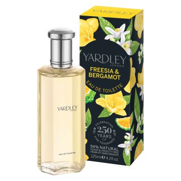 Yardley London Тоалетна вода за жени с аромат на фрезия и бергамот x125 мл