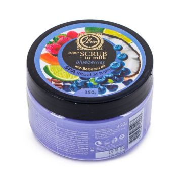Linea Bio SPA Скраб за тяло с масло от бабасу и боровинка х350 грама