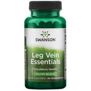 Leg Vein Essentials Добавка за вените на краката х60 веге капсули Swanson