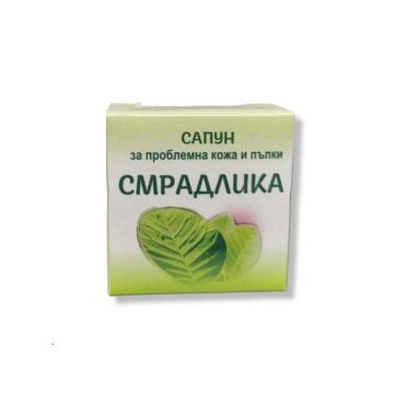 Milva Билков тоалетен сапун против акне със смрадлика х60 грама
