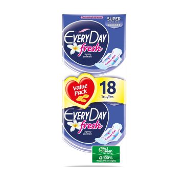 Промо пакет Everyday Fresh Super Duo Дамски превръзки х18 броя