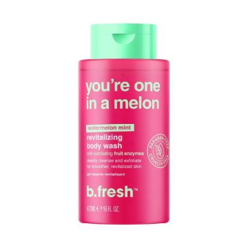 B.Fresh You're One In a Melon Ексфолиращ душ гел за тяло с плодови ензими x473 мл