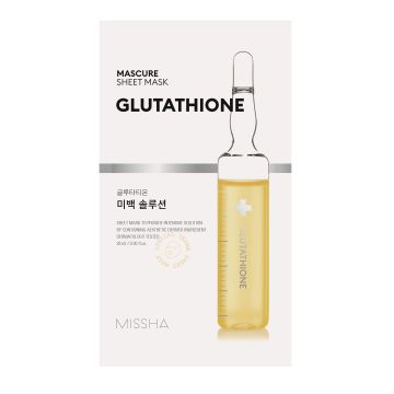 Missha Текстилна маска за лице с глутатион за изсветляване на тена x28 мл