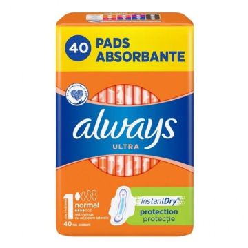 Always Ultra Normal Дамски превръзки х40 броя