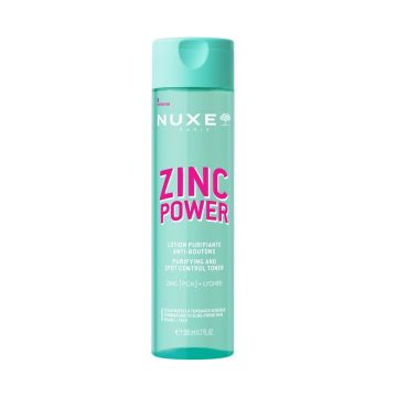 Nuxe Zinc Power Почистващ тонер за лице против несъвършенства х200 мл