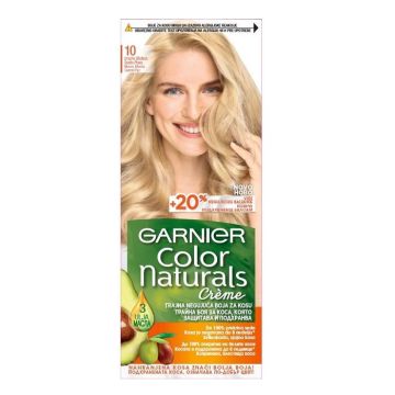 Garnier Color Naturals Трайна боя за коса, 10 Много, много светло рус
