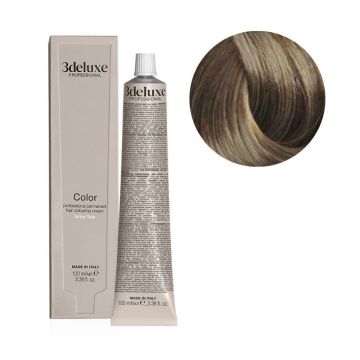 3Deluxe Colour Трайна боя за коса с арганово масло и екстракт от невен, цвят 7.82