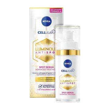 Nivea Cellular Luminous 630 Antispot Активен серум за третиране на пигментни петна x30 мл