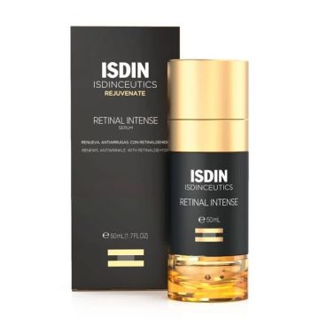 ISDIN Retinal Intense Двуфазен нощен серум против бръчки с 0,1% ретиналдехид x50 мл
