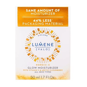 Lumene Nordic-C Valo Хидратант за лице за блясък и сияние с витамин C x50 мл