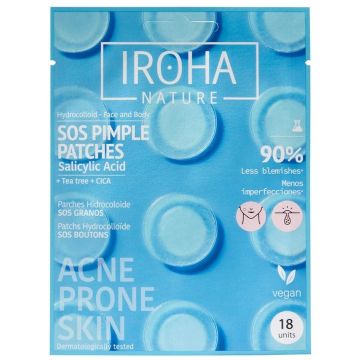 Iroha Nature SOS Пластири против пъпки х18 броя