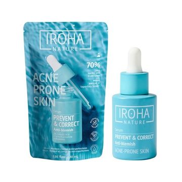 Iroha Nature Серум за лице с ниацинамид за мазна кожа х30 мл