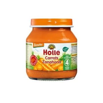 Holle Био пюре моркови от 4 месечна възраст x125 грама