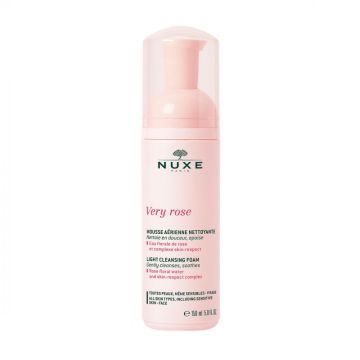 Nuxe Very Rose Нежна почистваща пяна за лице x150 мл