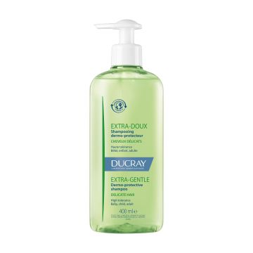 Ducray Extra Doux Дермо-протективен шампоан за ежедневна употреба за нормална и деликатна коса х400 мл