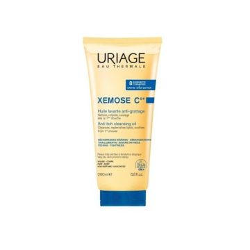 Uriage Xemose C8+ Измиващо душ-олио за тяло против сърбеж х200 мл