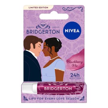 Nivea Bridgerton Балсам за устни с къпинов пай х4,8 грама