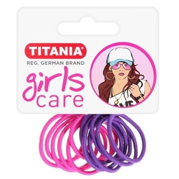 Titania Hair Care Girl Ластици за коса x8 броя - 7996